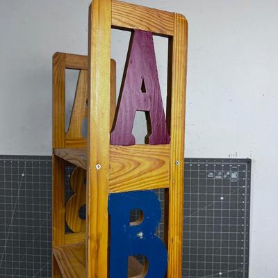 ABC Wood Shelf 