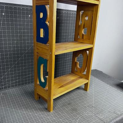 ABC Wood Shelf 