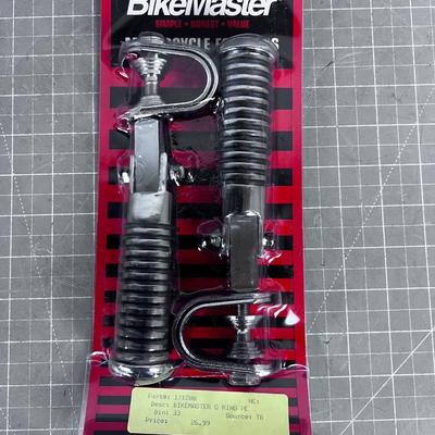 Bike Master Motorcycle Foot Pegs NEW
