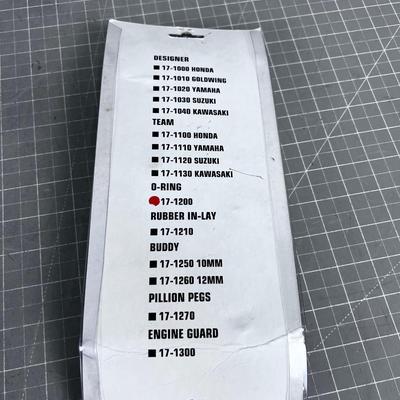Bike Master Motorcycle Foot Pegs NEW