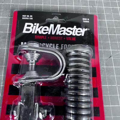 Bike Master Motorcycle Foot Pegs NEW