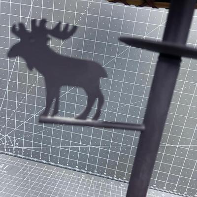 MOOSE Table Lamp And a MOOSE Paper Towel Holder 