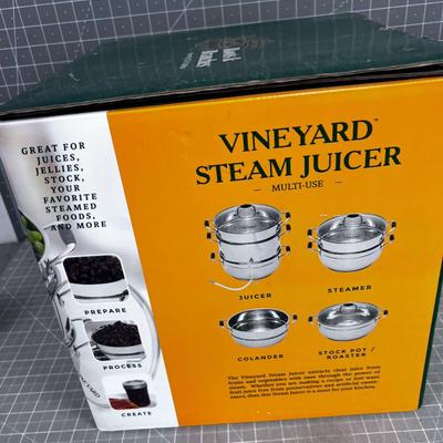 Vinyard Steam Juicer 