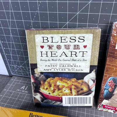 7 Brand New Cook Books 