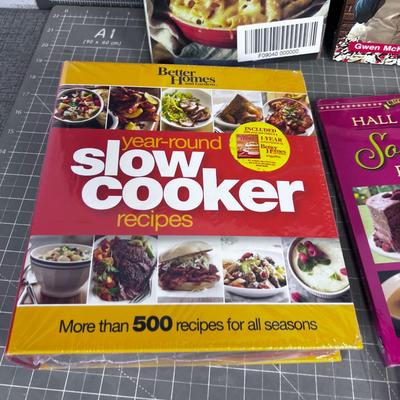 7 Brand New Cook Books 