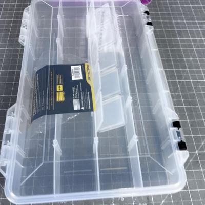2 Clear Part or Tackle Boxes, NEW 