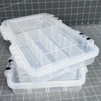 2 New Smaller Tackle Box 