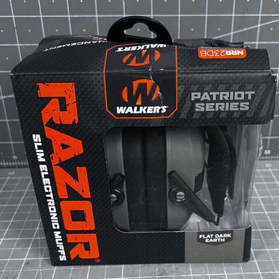 Walker Razor Slim Electronic Muffs 