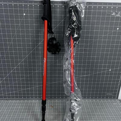 2 Expedition Trekking NOT  Matched Set Adjustable Height