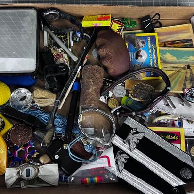 Vintage Man Drawer Clean Out 