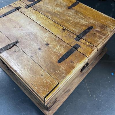 Matching Rustic Wood Table