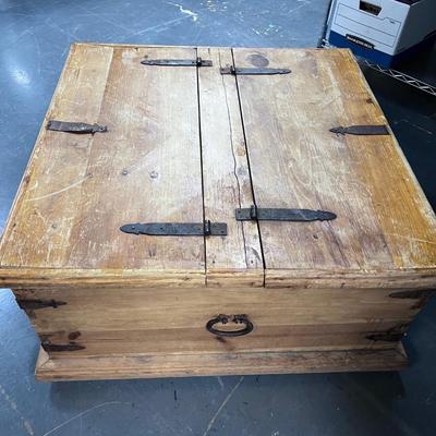 Matching Rustic Wood Table
