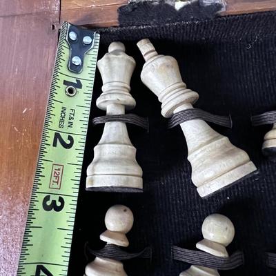 Travel Chess Set, w/Wood Chessmen