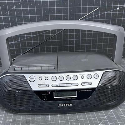 SONY CD Player and Radio