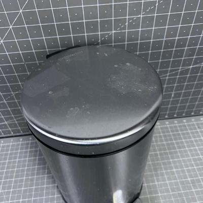 Stainless Steel Bath Trash Can