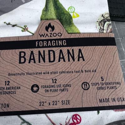 Sun Hat & Foraging Bandana