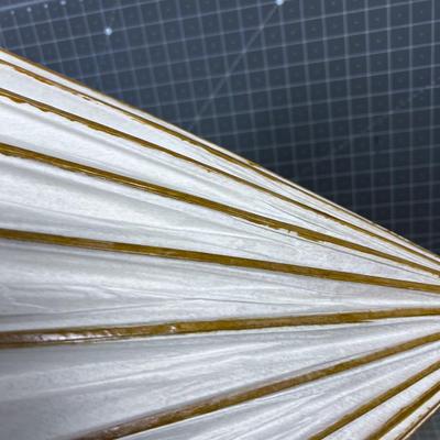 Bamboo and Rice Paper Umbrella, Vintage 