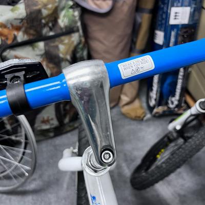 Hyper Beach Cruiser, White & Blue 