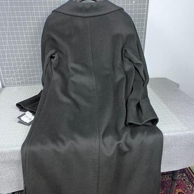 ELLEN TRACY LONG Black Lovely Ladies Coat WP