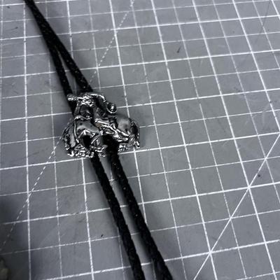 5 Bolero Ties; Eagles, Bucking Broncos. Etc. 