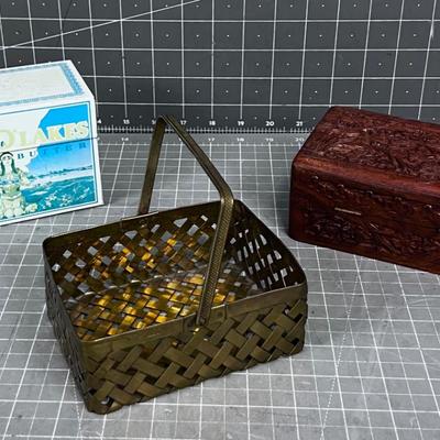 Boxes and Basket