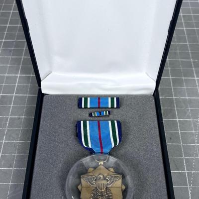 Military Medal In Presentation Case 