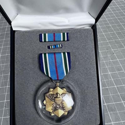 Military Medal In Presentation Case 