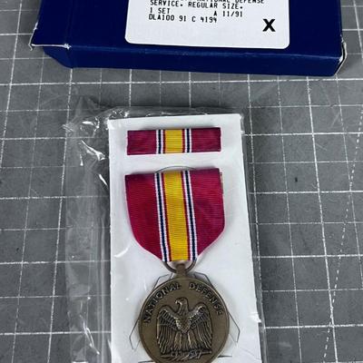 Medal Set National Defense Service