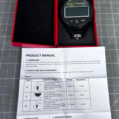 SHORE C Durometer