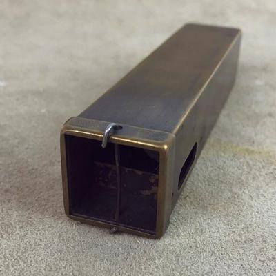 antique BRASS SIGHT LINE LEVEL "Hand Level"