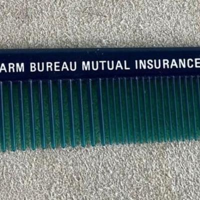 UTAH FARM BUREAU MUTUAL INSURANCE ADVERTISING PREMIUM POCKET COMB