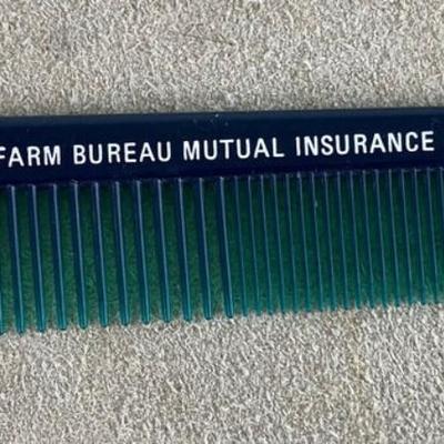 UTAH FARM BUREAU MUTUAL INSURANCE ADVERTISING PREMIUM POCKET COMB