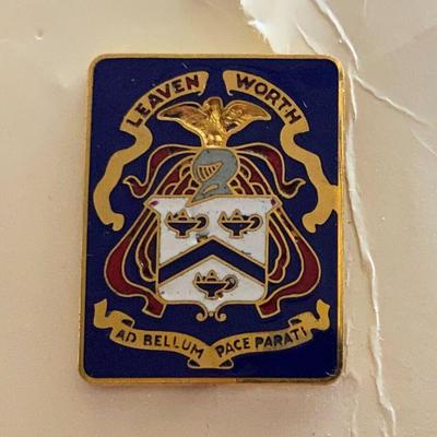 Command And General Staff College Army Unit Crest Leavenworth 