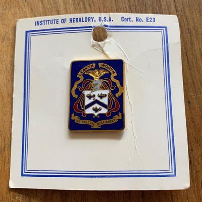 Command And General Staff College Army Unit Crest Leavenworth 