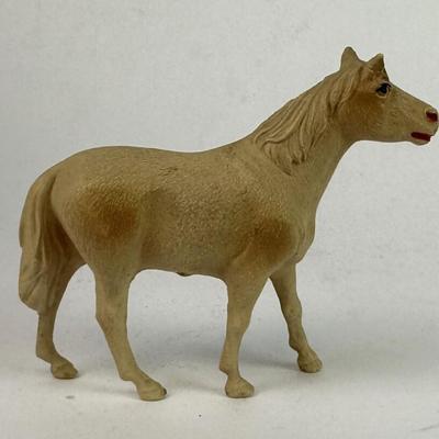 DUPONT VISCOLOID CELLULOID TOY HORSE 3in