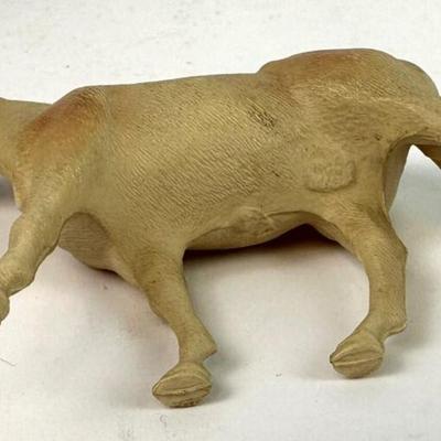 DUPONT VISCOLOID CELLULOID TOY HORSE 3in