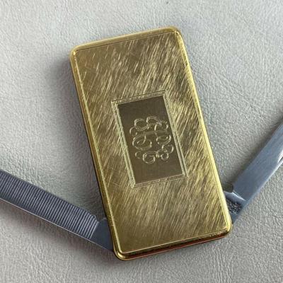 HAND ENGRAVED MONOGRAM C MONEY CLIP IMPERIAL VANITY POCKETKNIFE