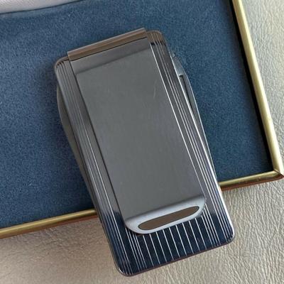 HAND ENGRAVED MONOGRAM C MONEY CLIP IMPERIAL VANITY POCKETKNIFE