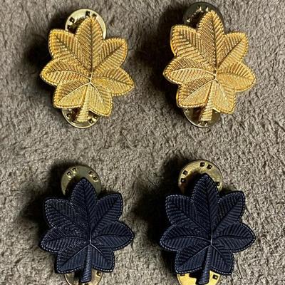 US ARMY MAJOR RANK INSIGNIA vietnam era