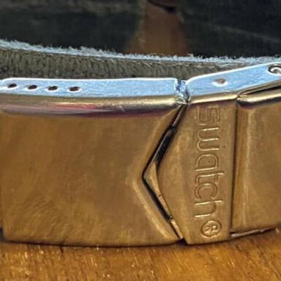 SWATCH IRONY 1998 STAINLESS STEEL SWISS QUARTZ MENS WATCH