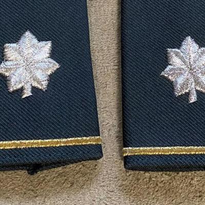 vintage US ARMY LIEUTENANT COLONEL EPAULETS SHOULDER BOARDS 