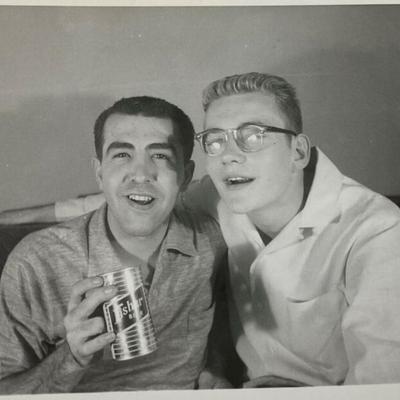 FISHER BEER SALT LAKE CITY UTAH B/W PHOTO SNAPSHOTS 1950s pair