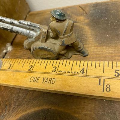 Vintage lead soldier