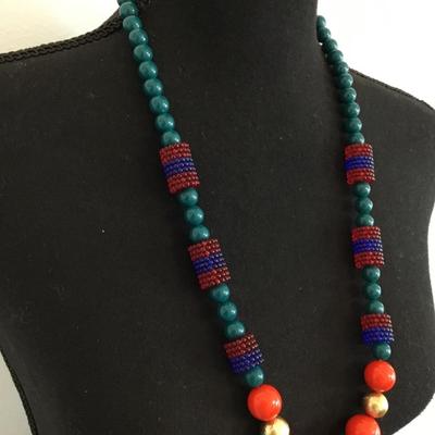 Vintage beaded necklace