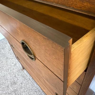 Mid century chest of drawers & decor