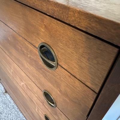 Mid century chest of drawers & decor