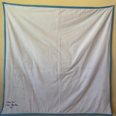 “Inner Pond” Quilted Wall Hanging by Dara Llewellyn (B2-HS)