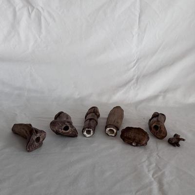 Vintage Italian Hand-Painted Italian Nativity Set and Clay Nativity Set (K-DZ)