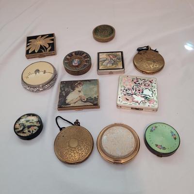 Cosmetic Compact Collection and Shadow Box (B1-EL)