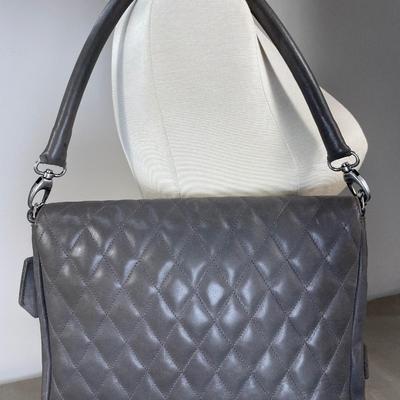 Legend Quilted Leather Handbag